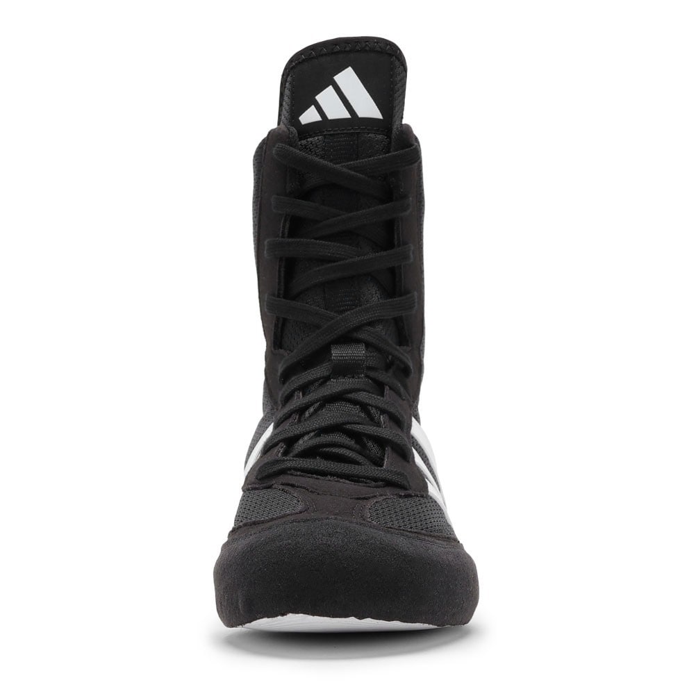 【25.0】adidas BOX HOG 2 ボクシングシューズ 黒 アディダス adidas Box Hog 2 プラス ボクシングシューズ