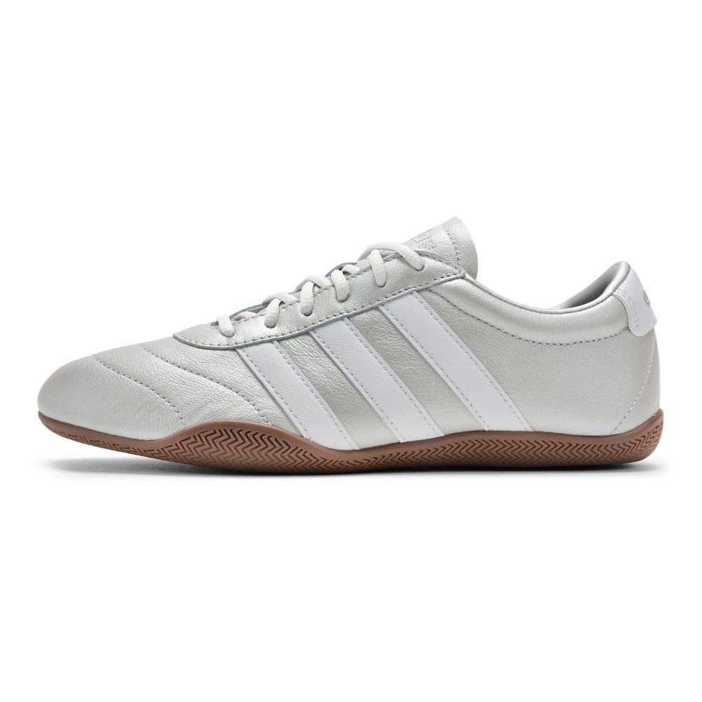 adidas アディダス GRAND COURT LO W シルバー レディース | 靴