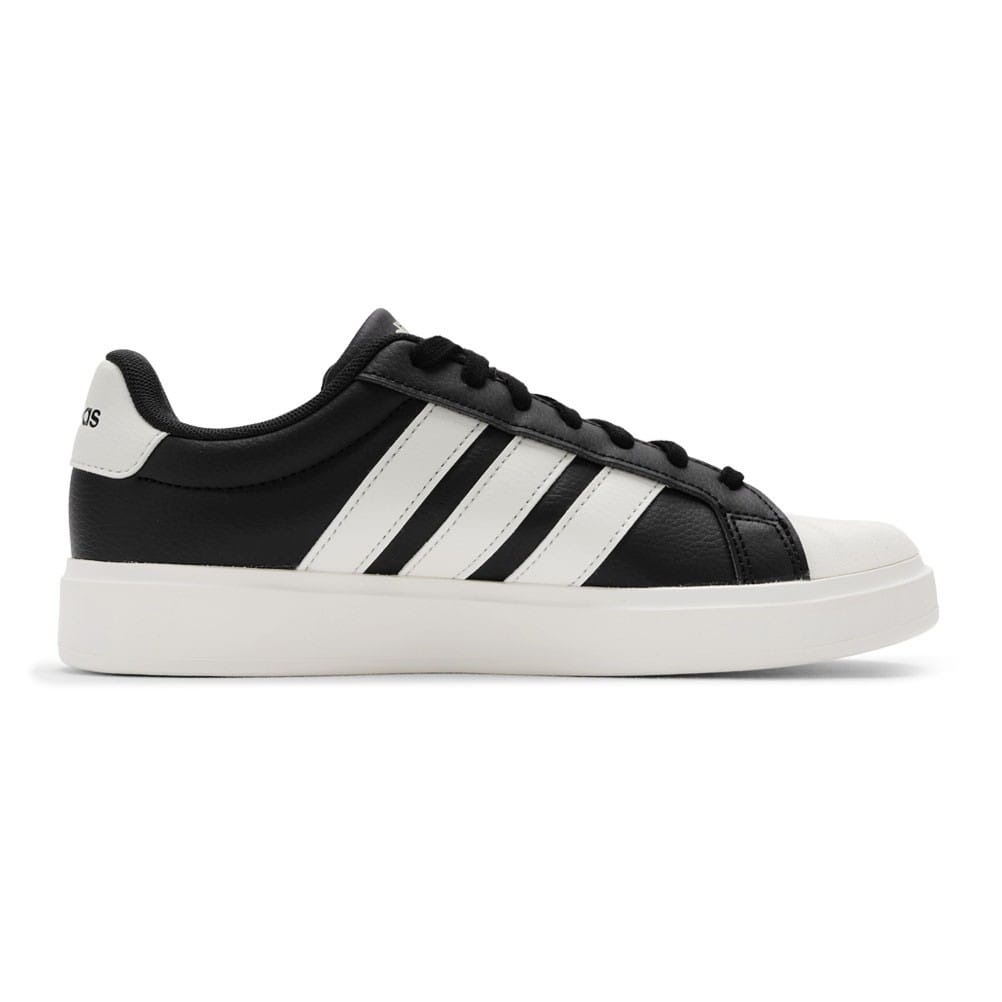 adidas アディダス STREETTALK W ブラック×ホワイト レディース | 靴