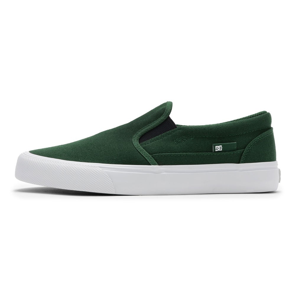 DC ディーシー VARIAL SLIP-ON ダークグリーン メンズ | 靴（シューズ