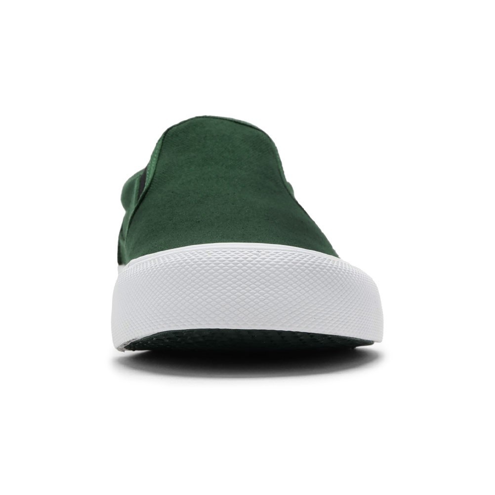 DC ディーシー VARIAL SLIP-ON ダークグリーン メンズ | 靴（シューズ