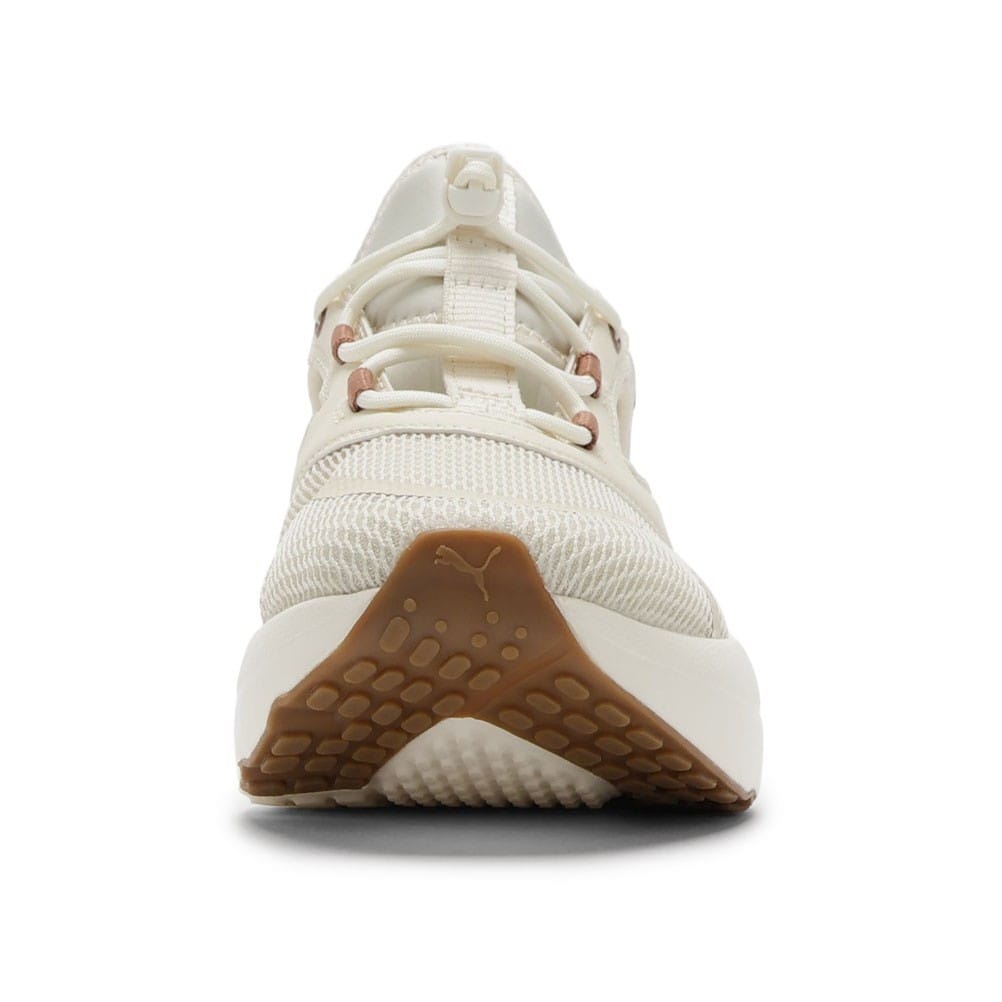 PUMA プーマ ソフトR メイブミュールEASE IN ホワイト×ゴールド
