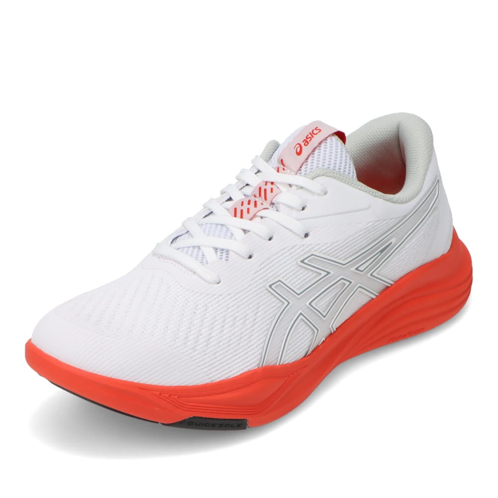 ASICS ラグビーシューズ ホワイト/レッド asics アシックス GEL-RIDEWALK LIGHT 2 ホワイト×グレー レディース