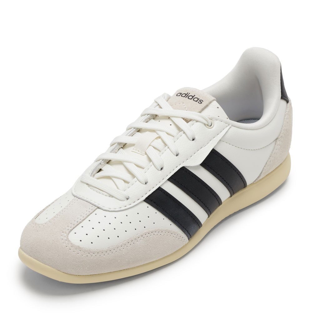 adidas アディダス BARREDA LO ホワイト×ブラック レディース | 靴