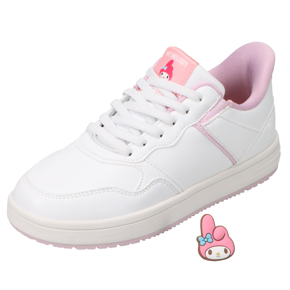 【MY MELODY｜マイメロディー】スパットシューズ × サンリオキャラクターズ（コートタイプ）手を使わずに履ける【22.5cm～25.0cm】