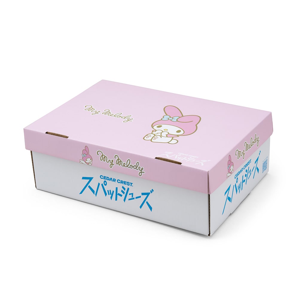 【MY MELODY｜マイメロディー】スパットシューズ × サンリオキャラクターズ（コートタイプ）手を使わずに履ける【22.5cm～25.0cm】