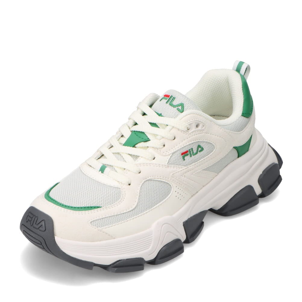 FILA フィラ Potent ホワイト×グリーン メンズ | 靴（シューズ