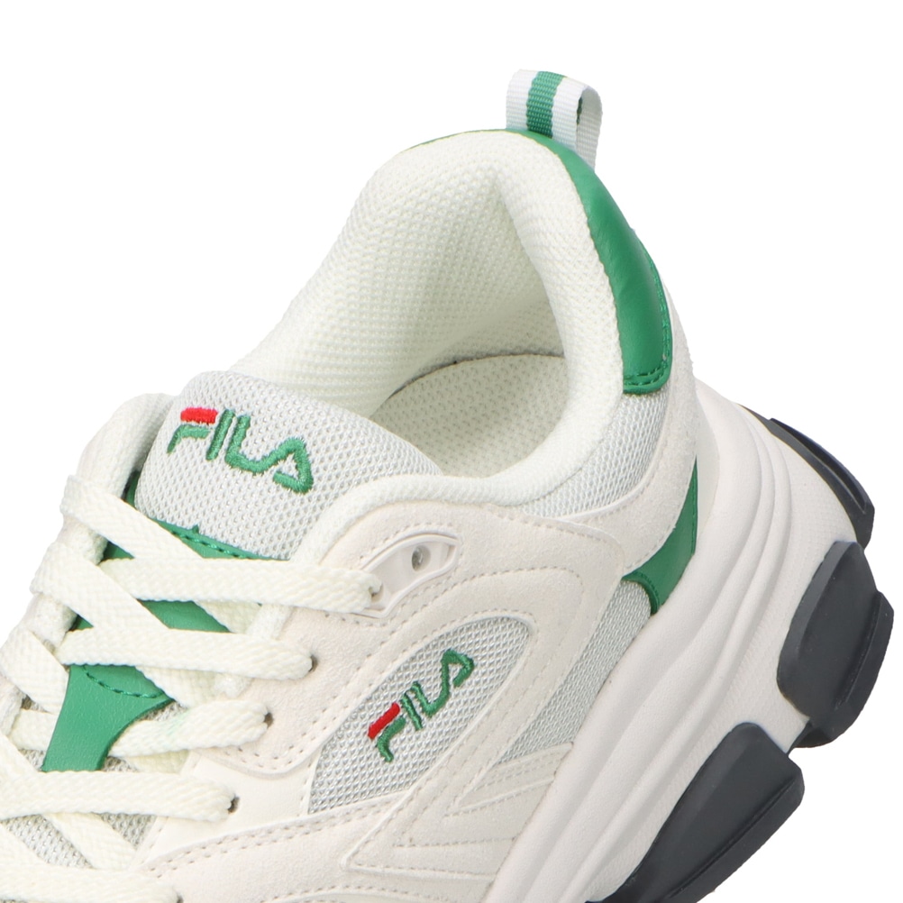 FILA フィラ Potent ホワイト×グリーン メンズ | 靴（シューズ