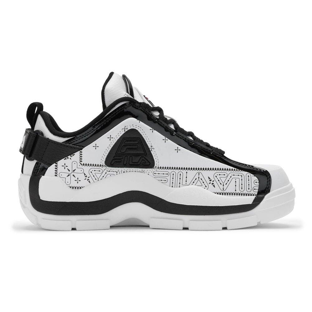 FILA フィラ GRANT HILL 2 LOW ホワイト×ブラック メンズ | 靴