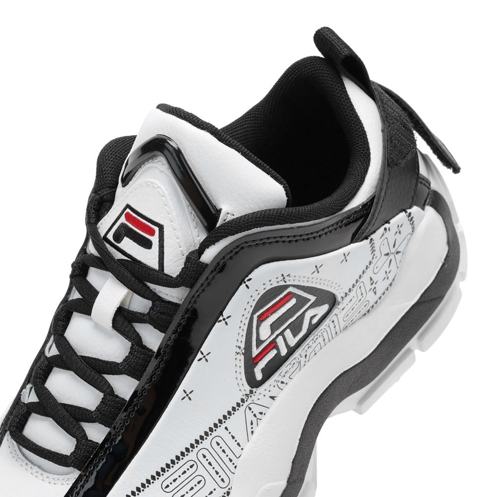 FILA フィラ GRANT HILL 2 LOW ホワイト×ブラック メンズ | 靴