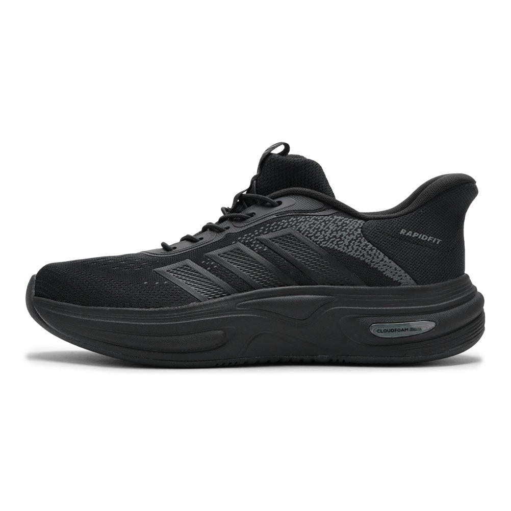 adidas アディダス CF CUXXION RAPIDFIT ブラック×ブラック メンズ