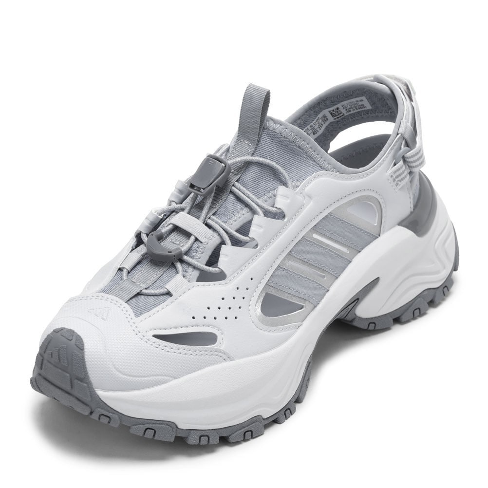 adidas アディダス SNEAKER SANDAL グレー×シルバー メンズ | 靴