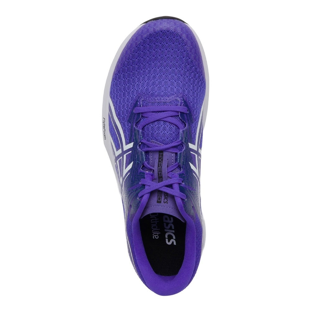 asics アシックス HYPER SPEED 5 パープル×ホワイト メンズ | 靴