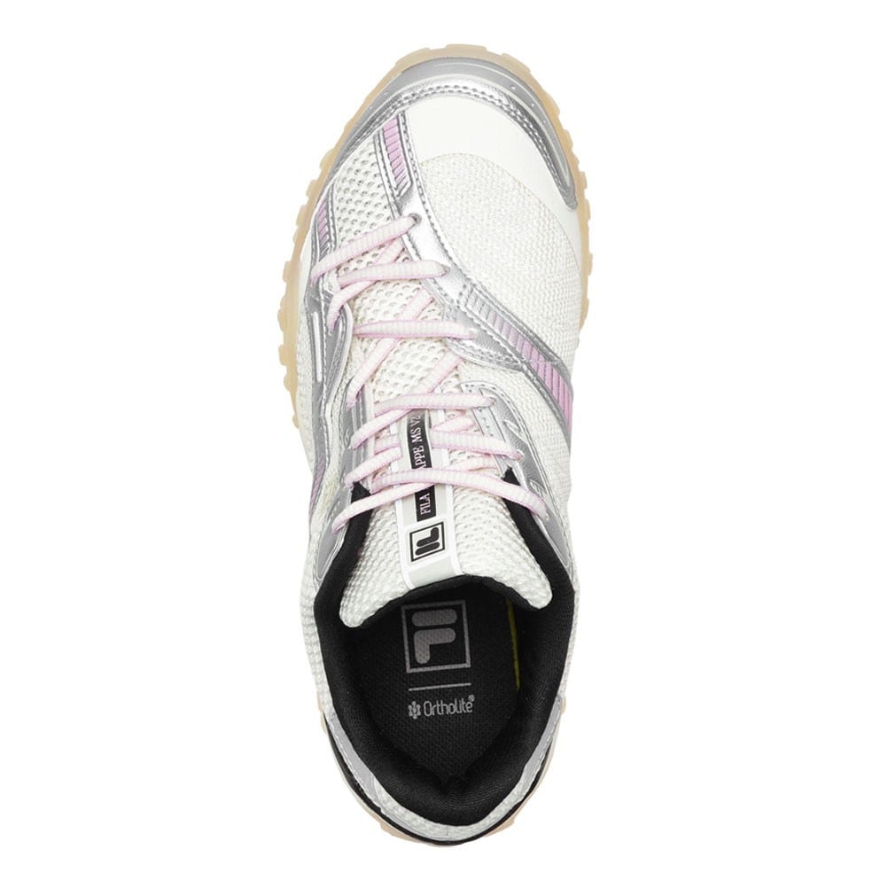 FILA フィラ F/ECHAPPEMSV2 ホワイト×ピンク レディース | 靴