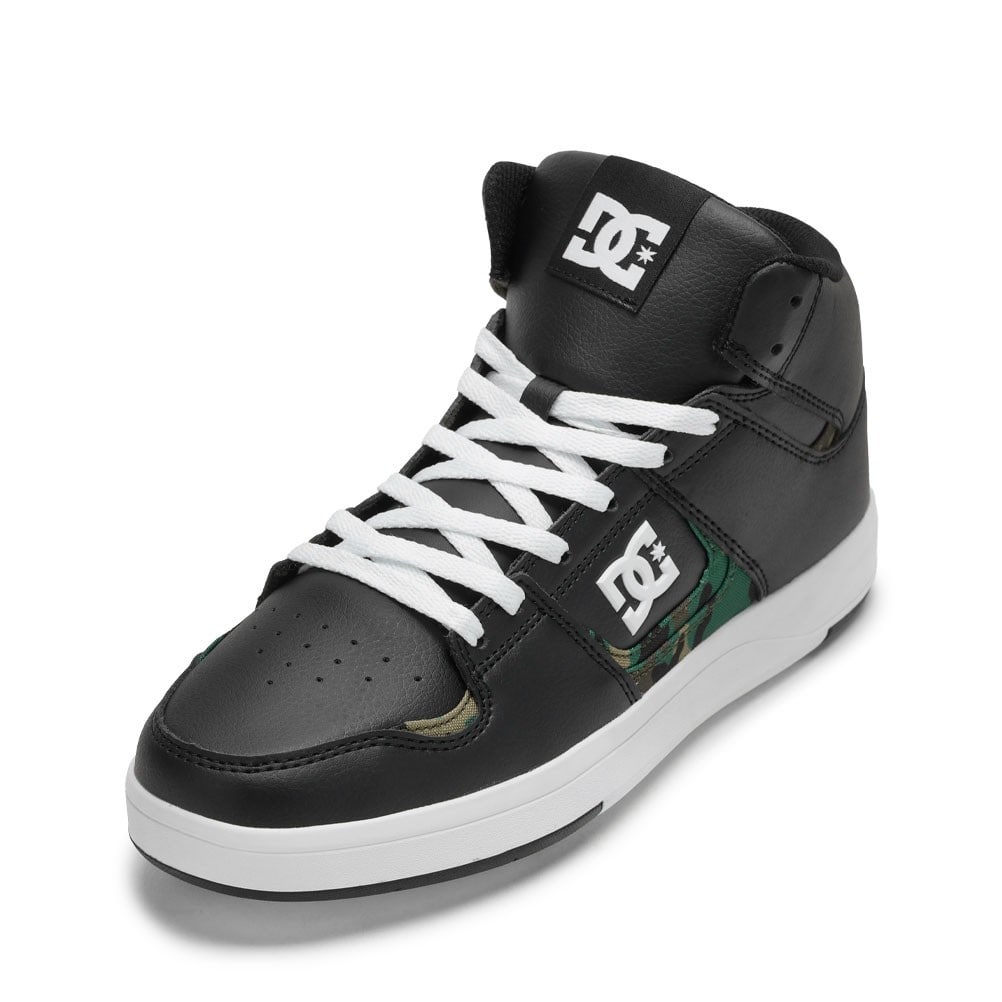 DC SHOES ディーシーシューズ CURE HI TOP SN ブラック×カモフラージュ 