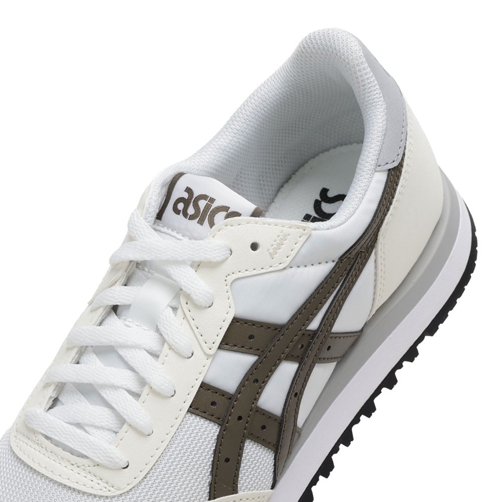 asics アシックス TIGER RUNNER II ホワイト×ブラウン メンズ | 靴