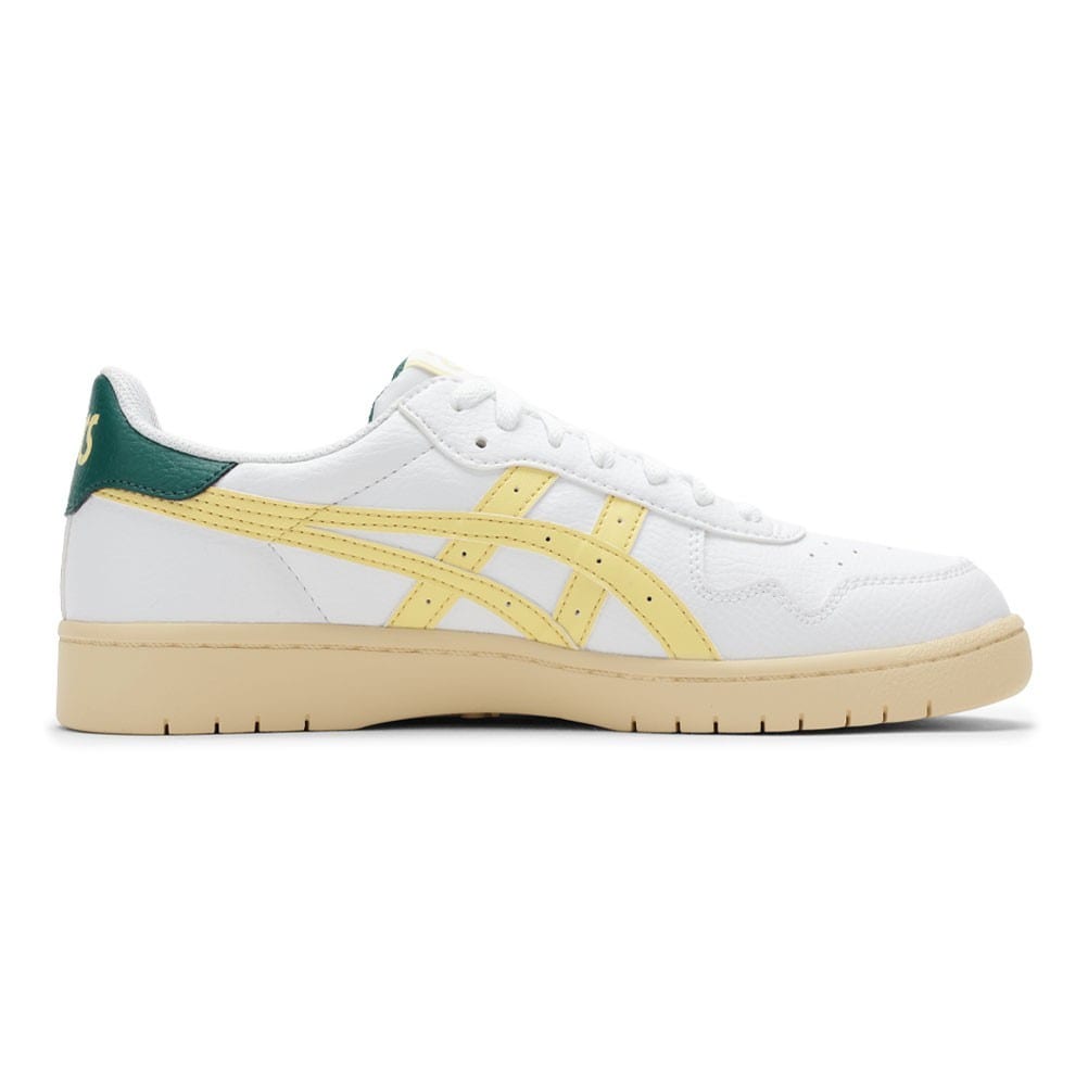 asics アシックス JAPAN S ホワイト×イエロー メンズ | 靴（シューズ