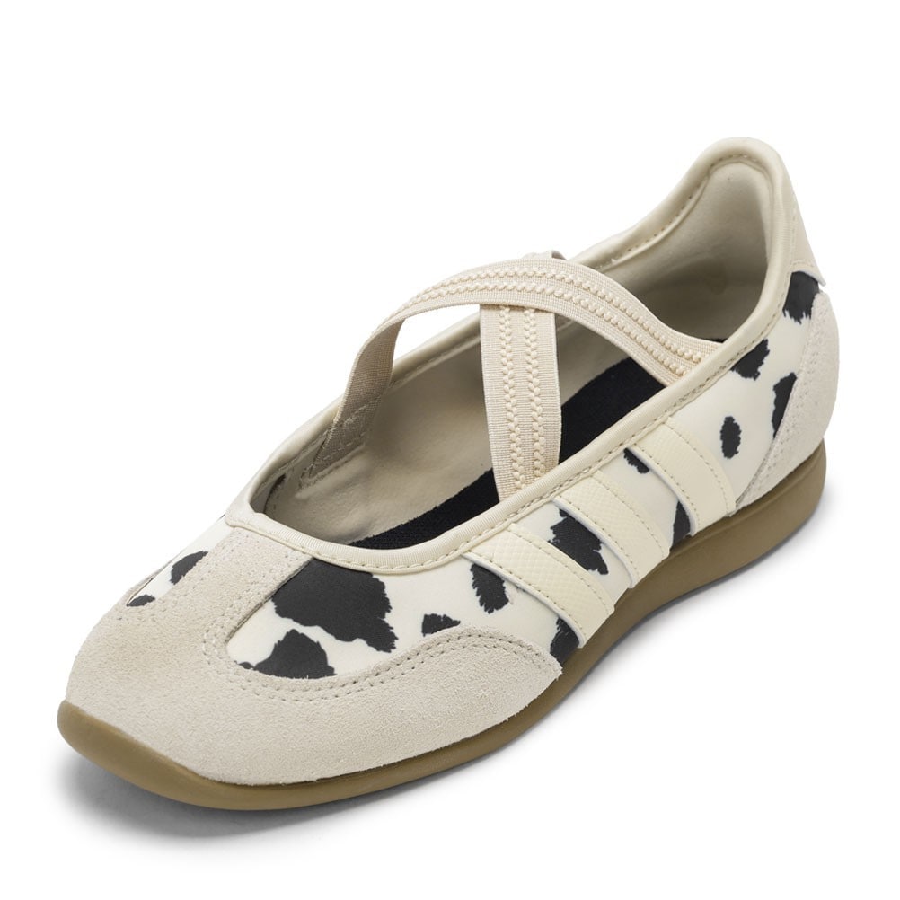adidas アディダス BARREDA MARY JANE ホワイト×ベージュ レディース