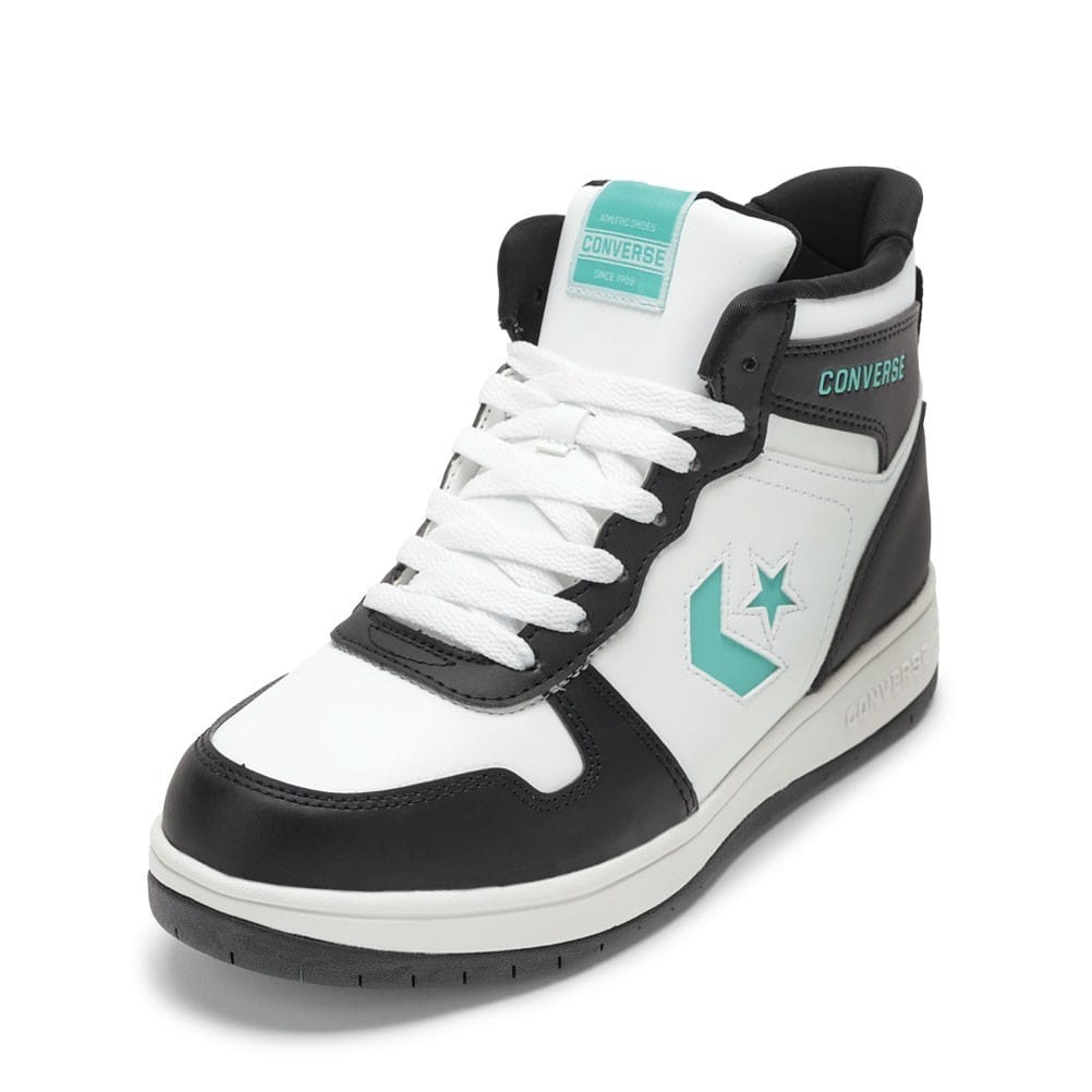 コンさん CONVERSE コンバース NX1360 WP MID ブラック×ターコイズ レディース