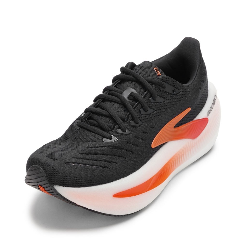 BROOKS ブルックス グリセリンMAX2 ブラック×レッド メンズ | 靴
