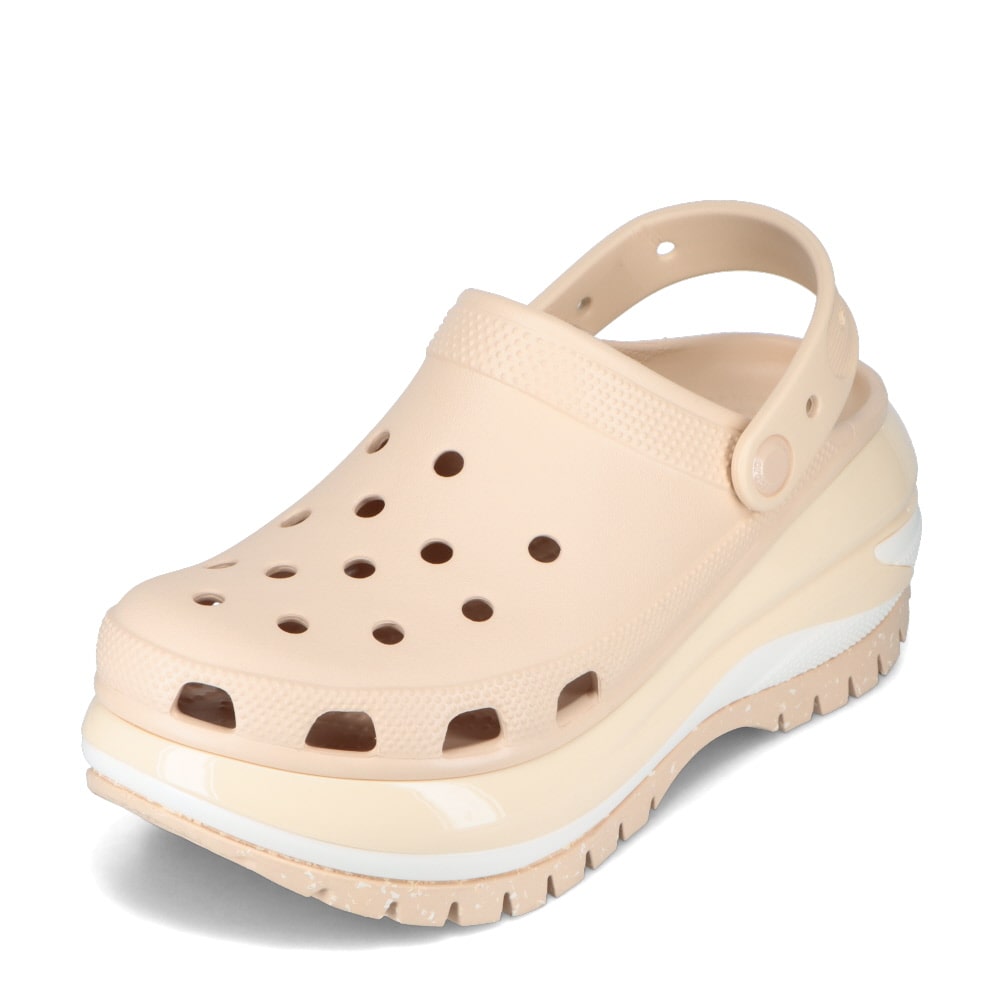 crocs クロックス Mega Crush Clog ベージュ レディース | 靴