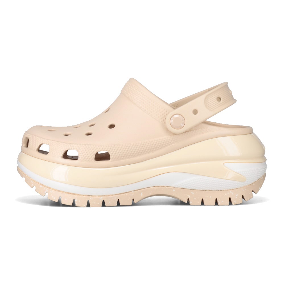 【関税込み】Crocs ベージュ Mega Crush クロッグ crocs Mega Crush Clog Shitake （クロックス メガクラッシュ