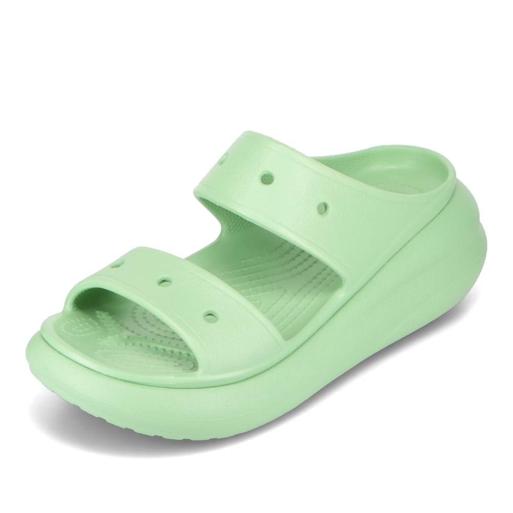 crocs クロックス Classic CRUSH Sandal グリーン レディース | 靴（シューズ）・スニーカーの通販  kutsu.com│チヨダ公式オンラインショップ