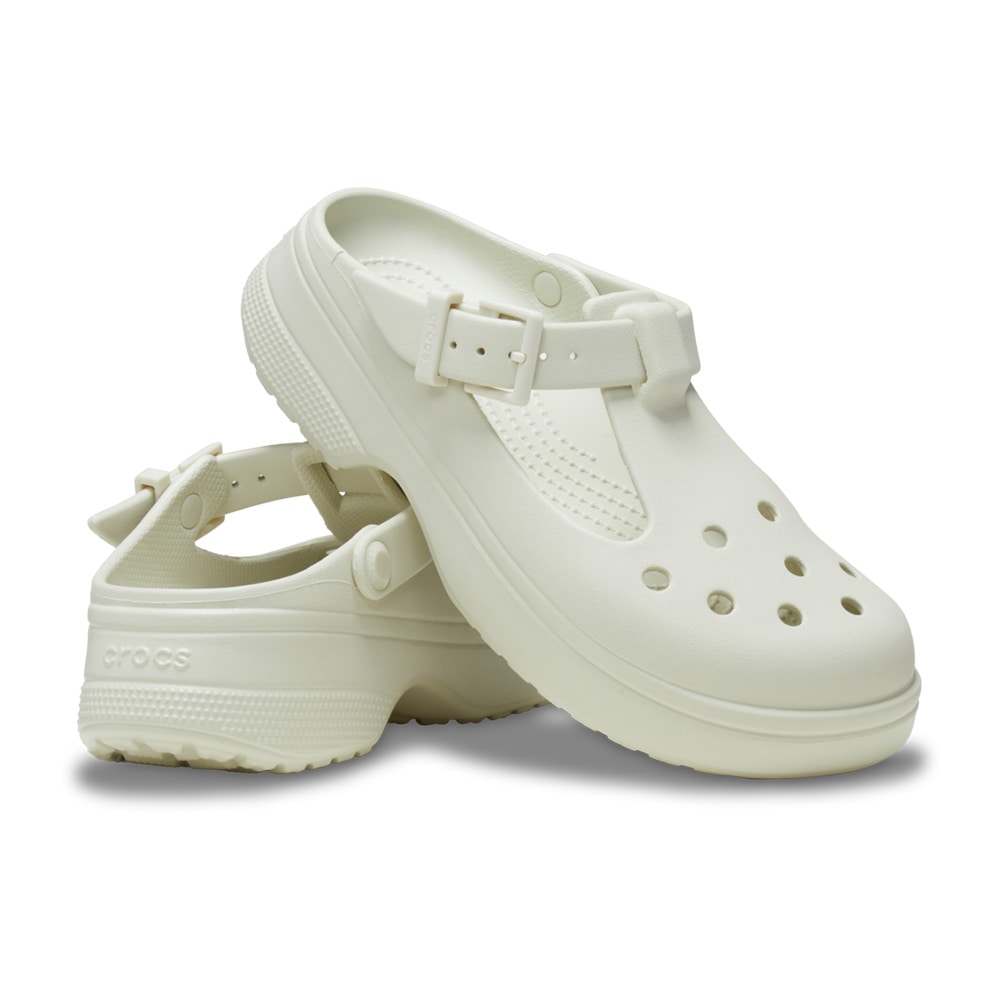 crocs クロックス CLS Mary Jane Clog ホワイト レディース | 靴