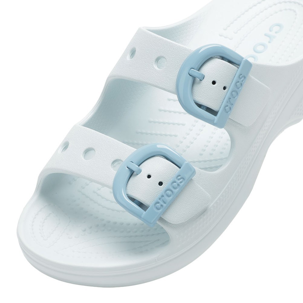 crocs クロックス SatEBuckleSndlW ライトブルー レディース | 靴