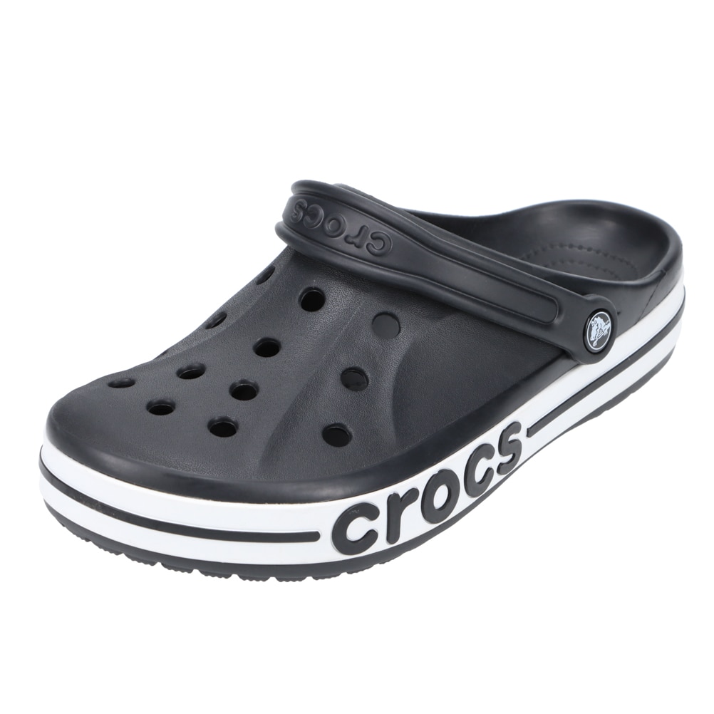 crocs クロックス Bayaband Clog メンズ ブラック×ホワイト | 靴