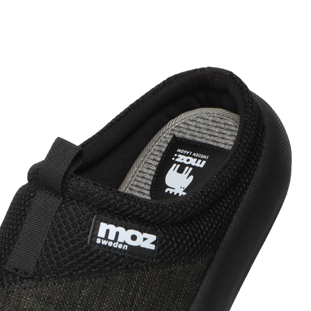 MOZ sweden モズ スウェーデン サボサンダル ブラック メンズ | 靴