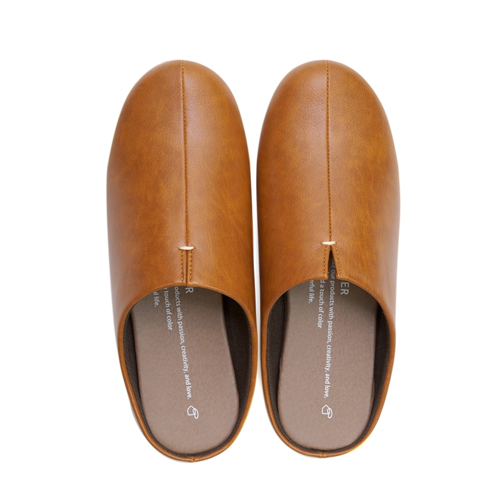 ふろんてぃーあ様 FRONTIER フロンティア ルームシューズ キャメル レディース メンズ