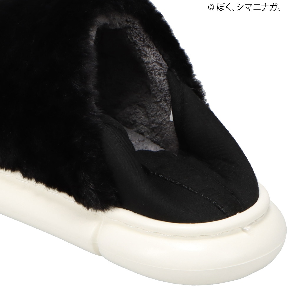 ぼく、シマエナガ。スリッパ