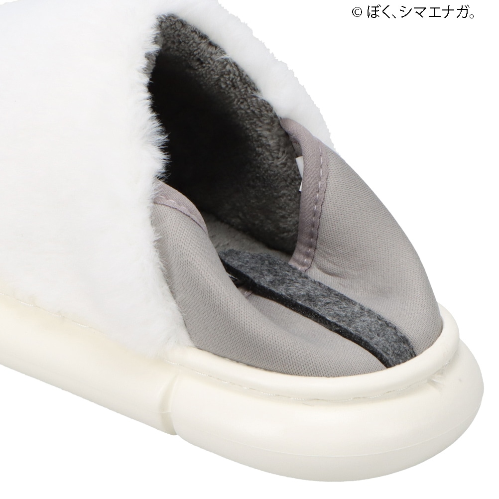 ぼく、シマエナガ。スリッパ