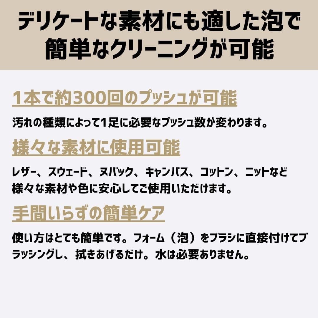 【泡タイプクリーナー】7oz Ready-To-Use Foam Cleaner（レディトゥユースフォーム）