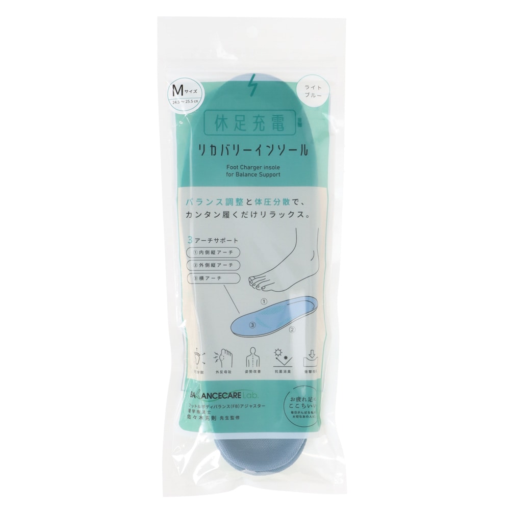BALANCECARE Lab バランスケアラボ 休足充電リカバリーインソール