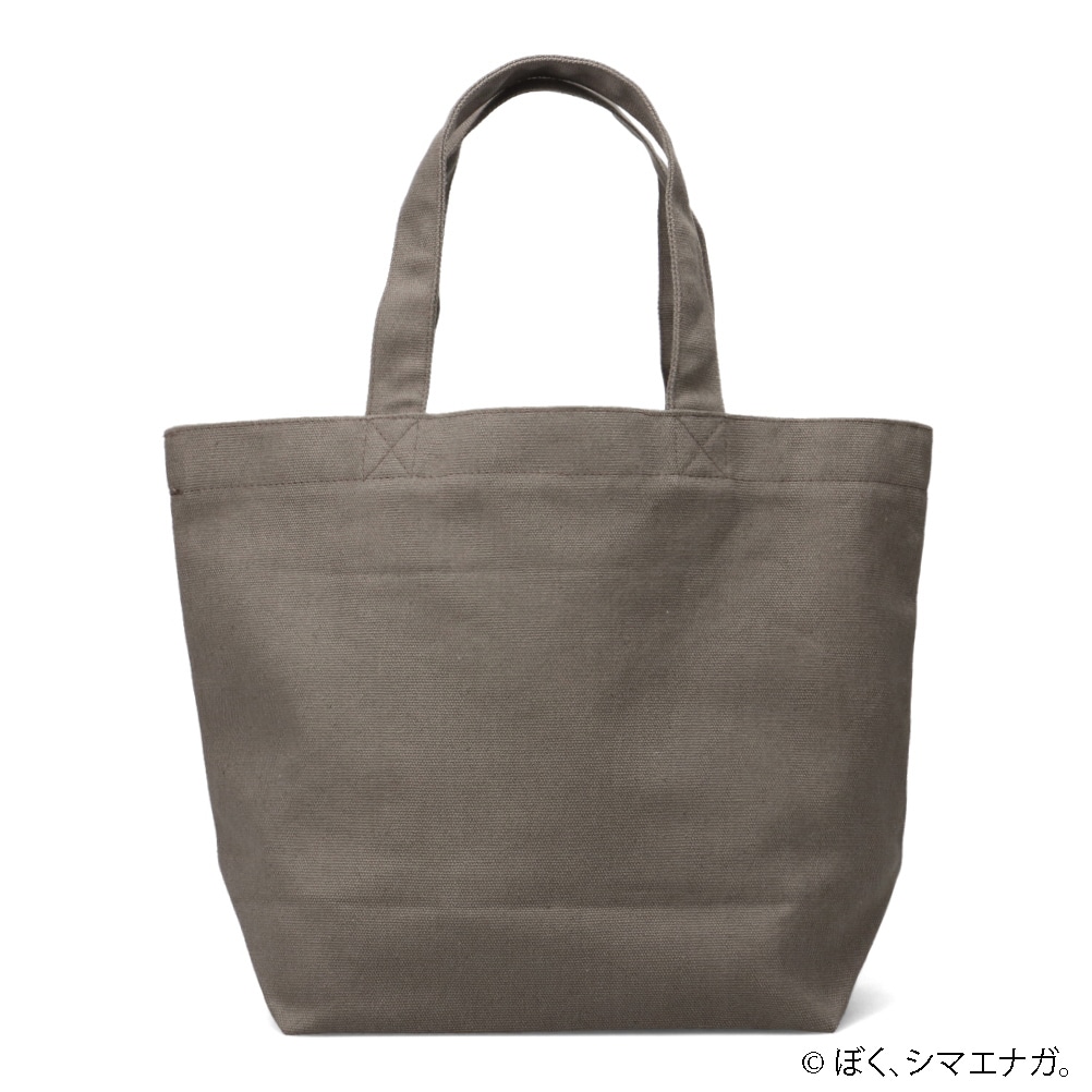 ぼく、シマエナガ。 ぼくシマエナガ。トートバッグ ダークブラウン