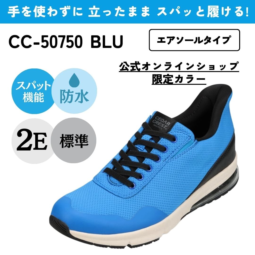 【交換送料無料 6/16まで】【限定カラー】スパットシューズ（エアソールタイプ）防水 手を使わずに履ける 【24.5cm～28.0cm】