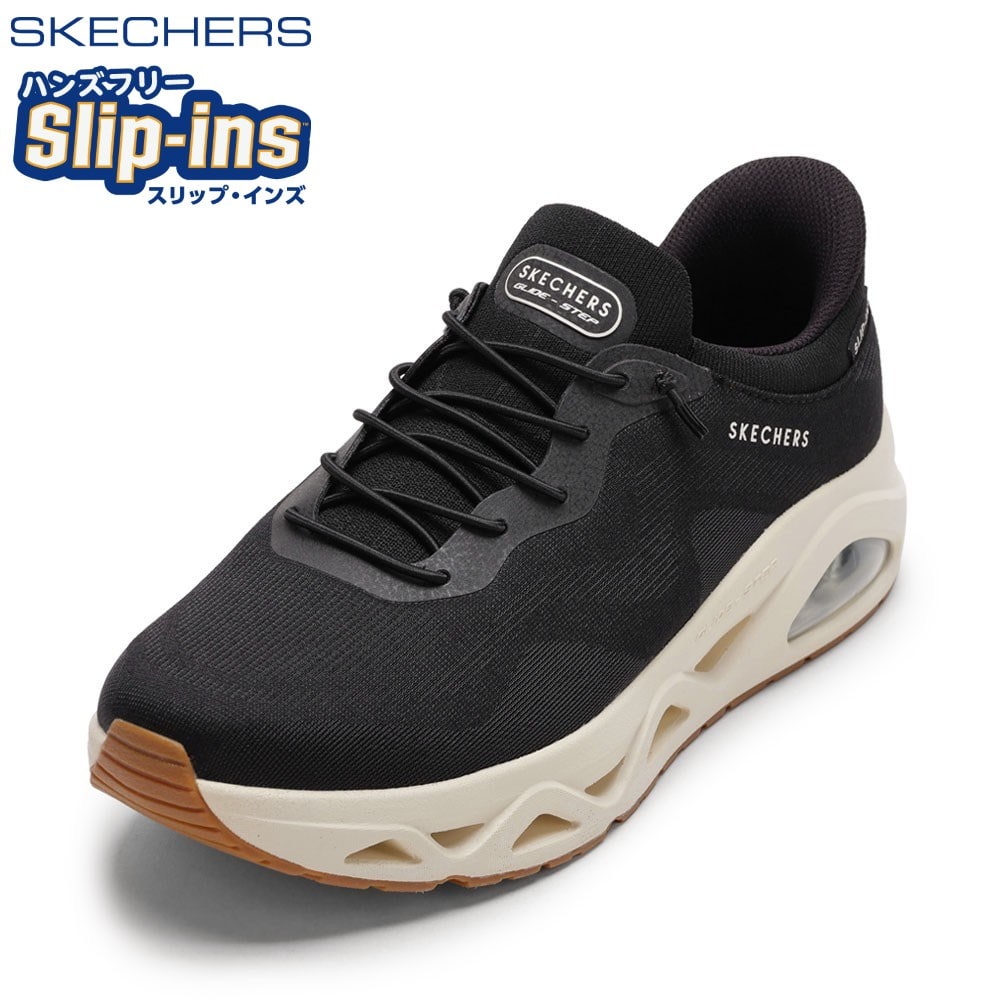 SKECHERS スケッチャーズ UNO GLIDE-STEP ブラック メンズ | 靴