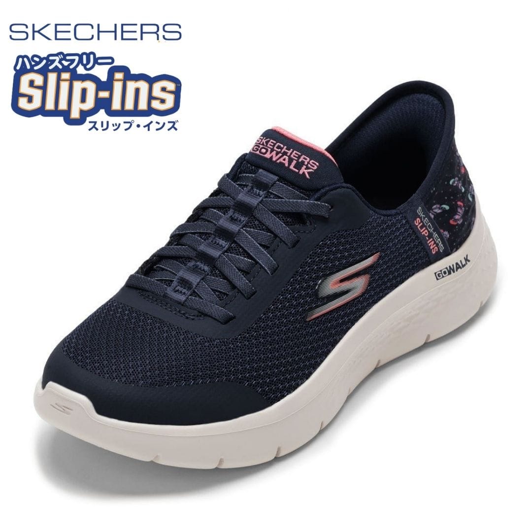 SKECHERS GO WALK FLEX-EVA 24㎝　新品 ネイビー SKECHERS スケッチャーズ GOWALKFLEX-EVA ネイビー レディース | 靴