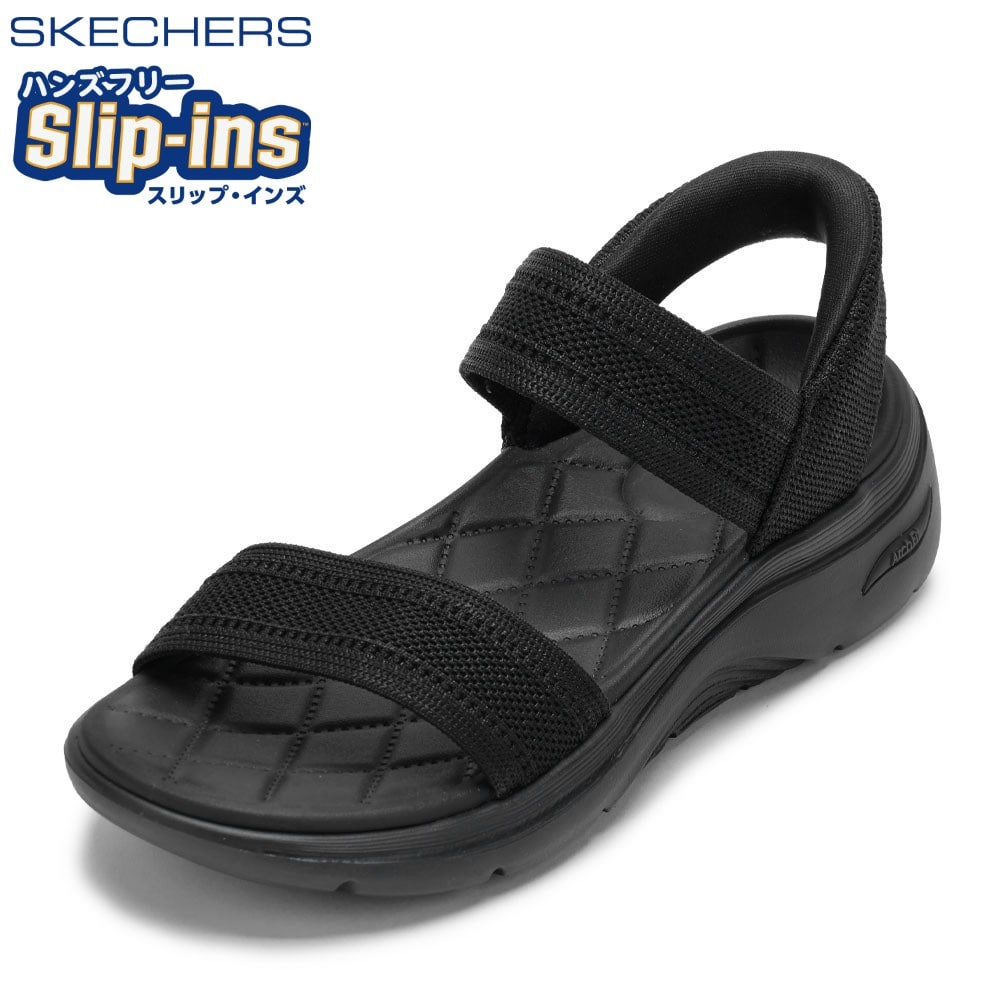 SKECHERS スケッチャーズ GO WALK ARCH FIT 2.0 ブラック レディース