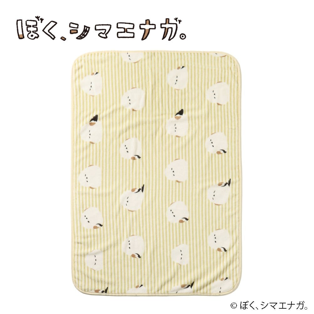 専用❤みかん…大特価❤肉厚贅沢Wフェイス❤シングルお布団…ボアケット❤シマエナガ ぼく、シマエナガ。 ぼくシマエナガ。ブランケット ベージュ