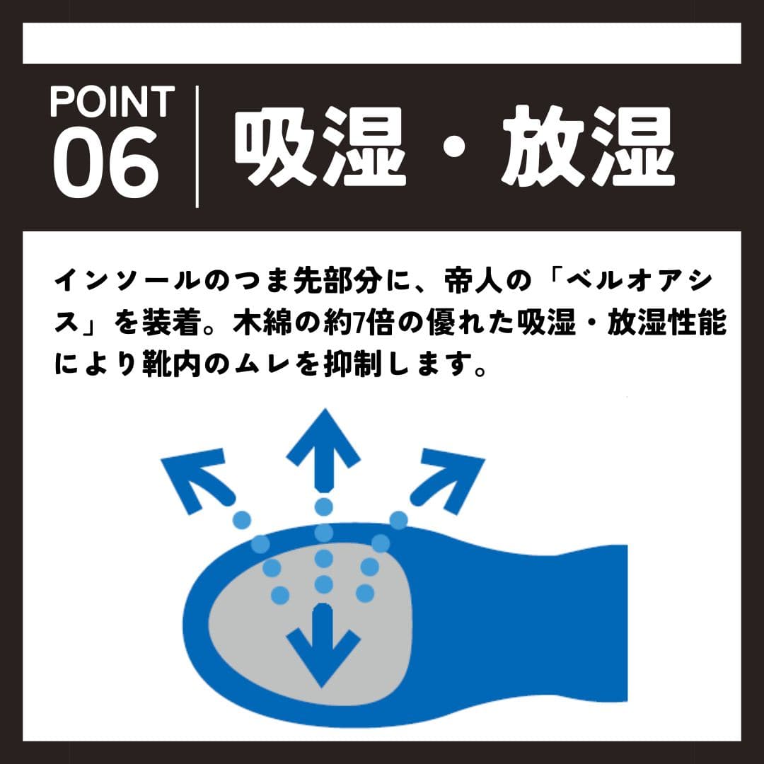 ＜外羽根スワール＞幅広 3E 防水 ビジネスシューズ 【24.5cm～28.0cm】