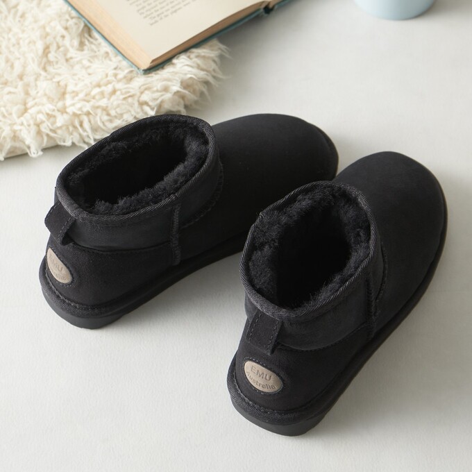 EMU エミュー ムートンブーツ ブラック | 靴（シューズ）・スニーカー