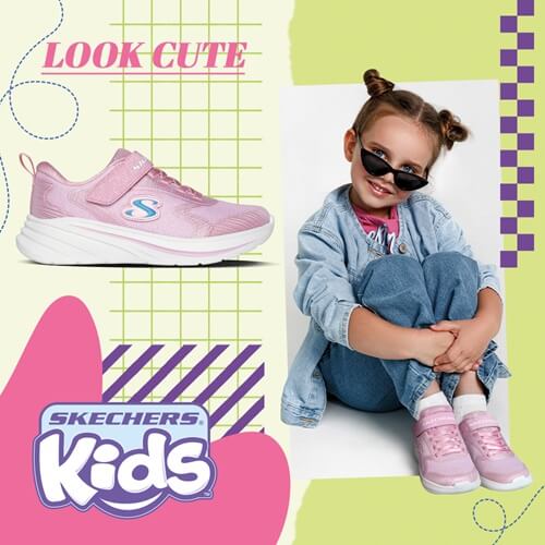 SKECHERS│スケッチャーズ キッズ LOOK CUTE