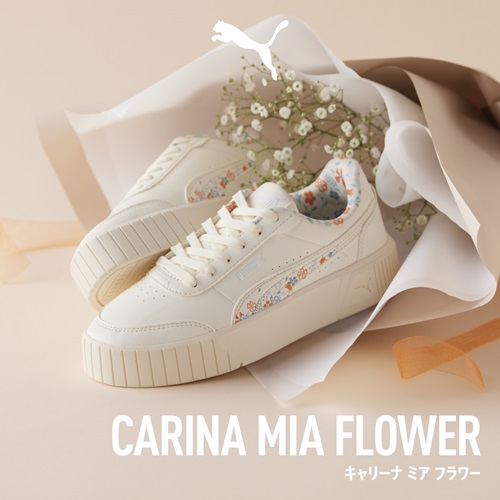 PUMA キャリーナ ミア フラワー (オフホワイト) 407393.01L