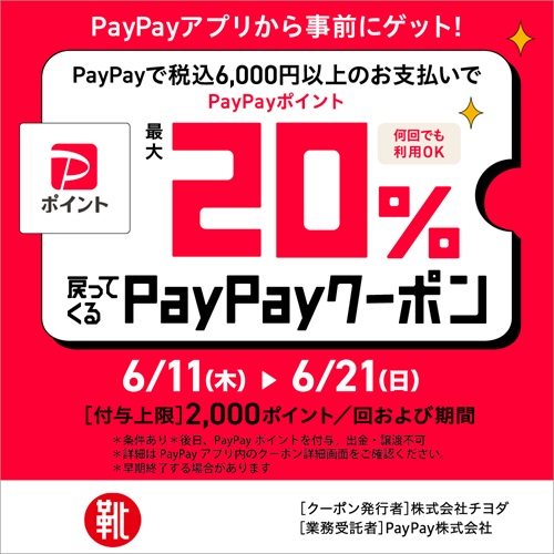 6/11～EC版PayPayキャンペーン